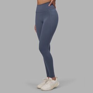 LSKD Ultra-High Rise 7/8 Fusion Leggings in Nightshadow Blue